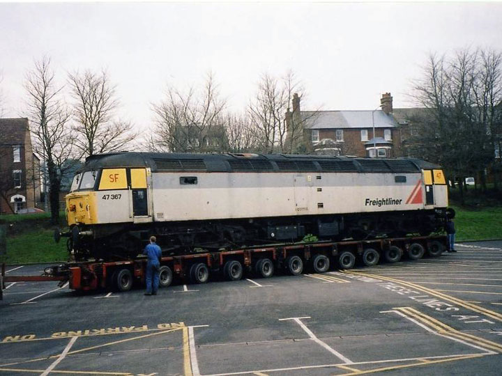 47367 is turned in the car 07/02/03, Photo by Steve Kibble