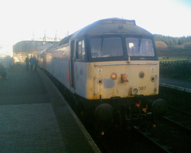 47367 at Weybourne 16/12/06, Photo by Andre Kent