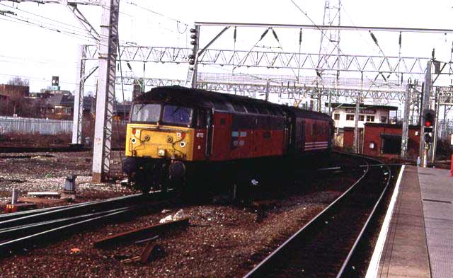 47732 at Crewe with 1K67 12:48 Holyhead - Birmingham on 17/03/04, Photo by Alan Lea